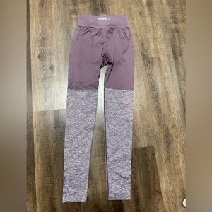 Gymshark seamless purple leggings XS